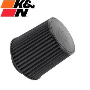 공식수입원 K&N 블랙호크 RU-5171HBK 102mm 에어 인테이크용 건식 오픈형 튜닝 필터