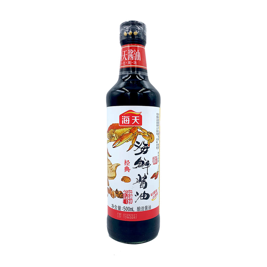 Haechun Soy Sauce for Seafood 500ml, 1 Pack