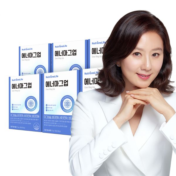 뉴트리원라이프 에너마그업 산화 마그네슘 영양제 30포, 6개