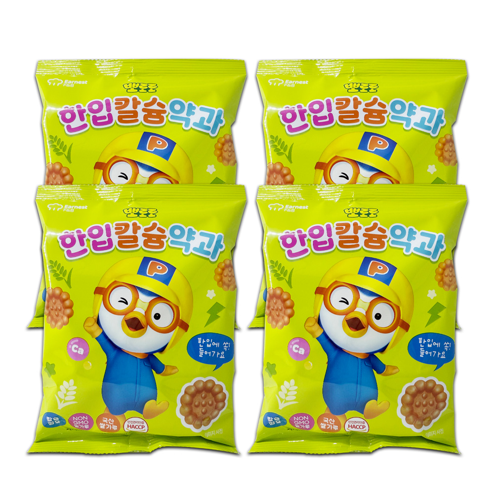 동화씨앤에프 뽀로로 한입 칼슘 약과