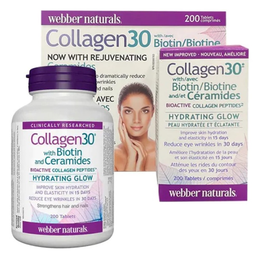 웨버네추럴스 콜라겐 비오틴 세라마이드 200정, 1개