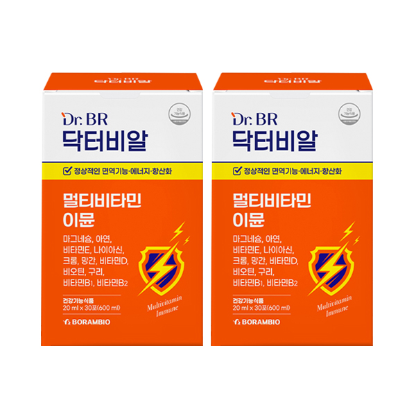 닥터비알 멀티비타민 이뮨 30포, 3개