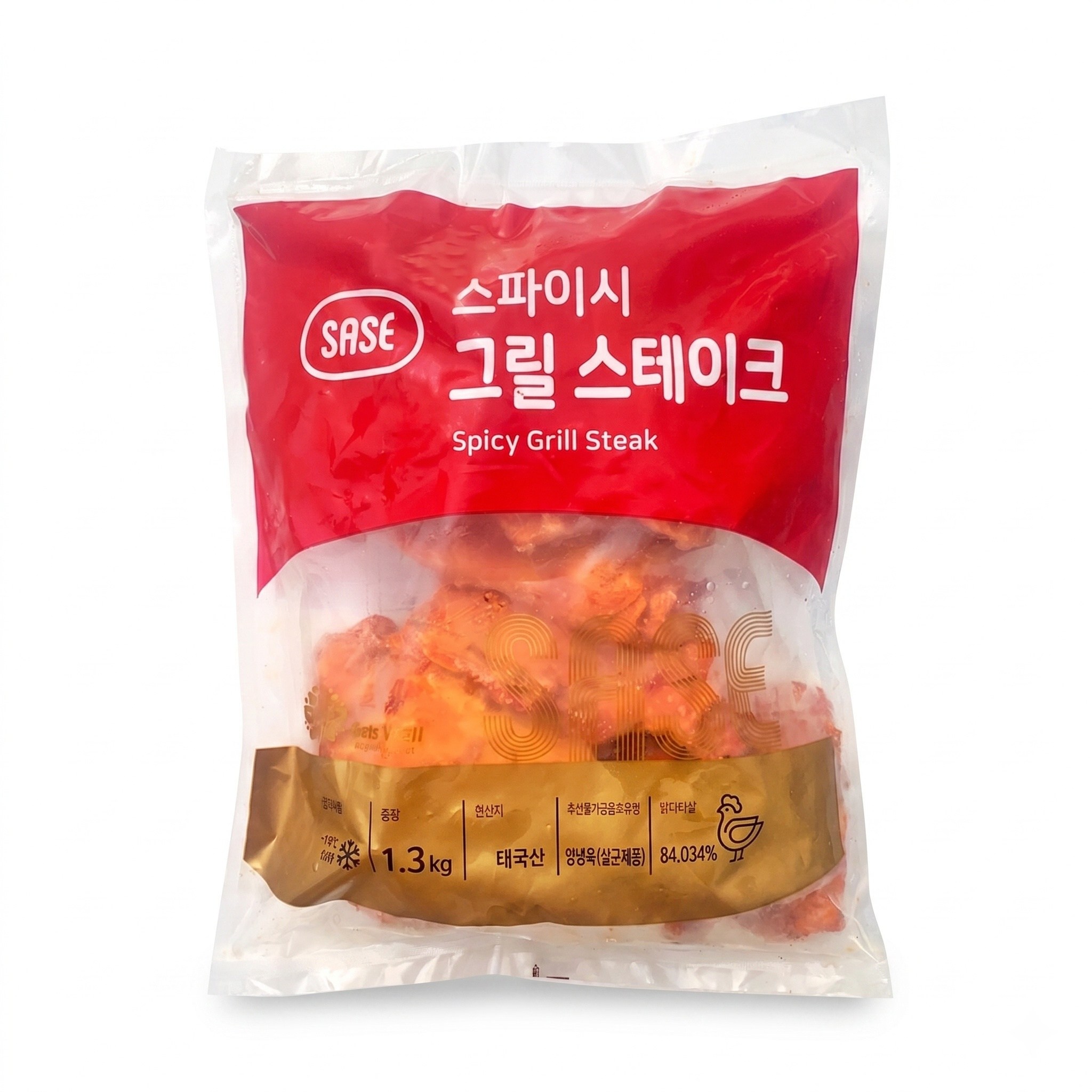 사세 스파이시 그릴 스테이크 1.3kg, 1개 대표 이미지