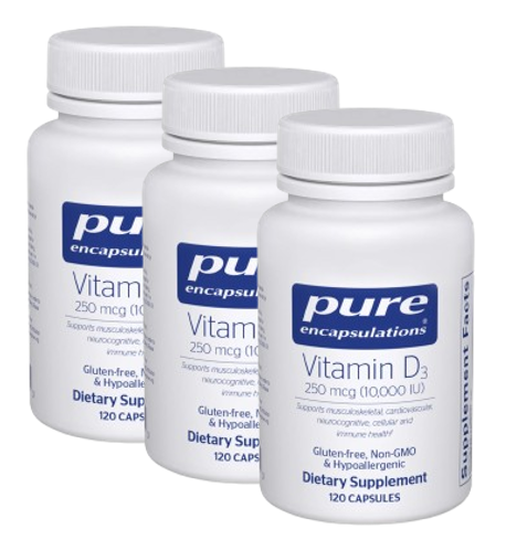 <b>퓨어인캡슐레이션 비타민D</b>3 5000IU 캡슐 120캡슐, 1개