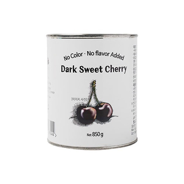 Sunin Canned Dark Cherries 850g, 1 pc