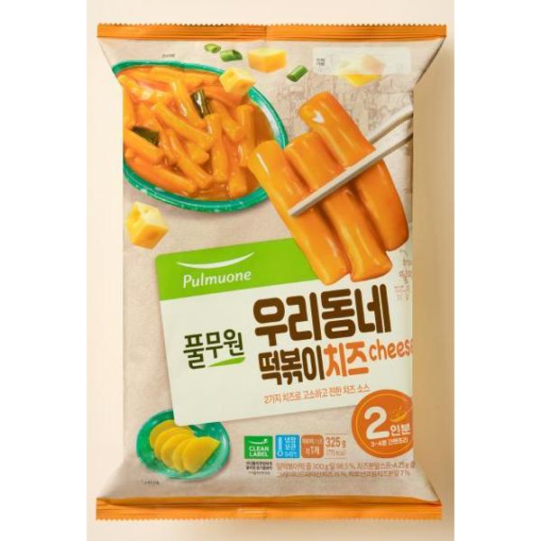 풀무원 치즈떡볶이떡 제품 이미지