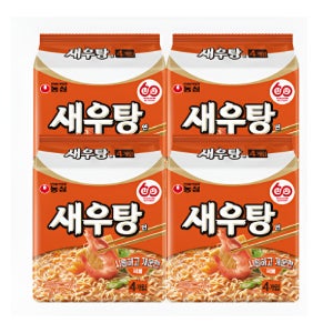 농심 새우탕면122g 4입 4개 (총16개)