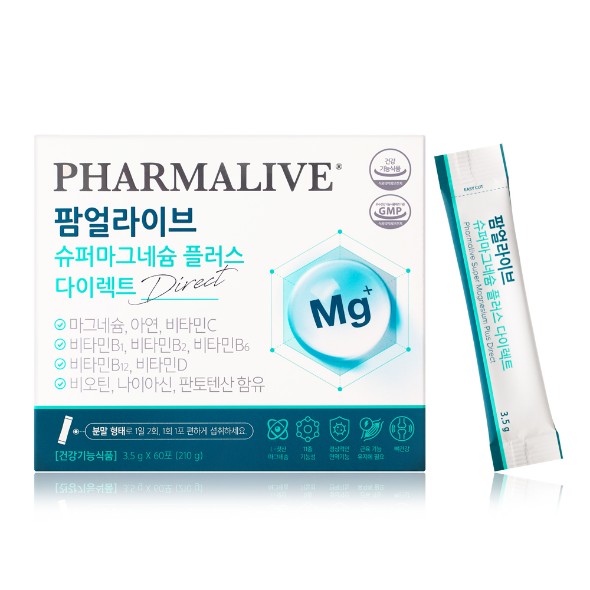 팜얼라이브 슈퍼마그네슘 플러스 다이렉트 60포, 1개