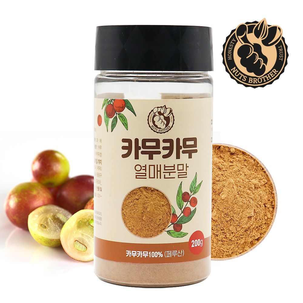 조하 너츠브라더 페루산 <b>카무카무</b> 열매분말 200g, 1개