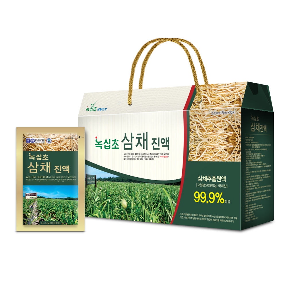 녹십초 삼채진액 30포, 1개