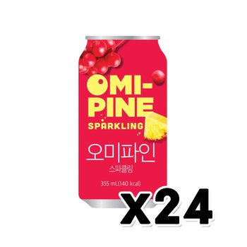 오미파인 스파클링 캔음료