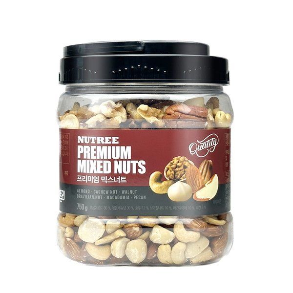 너트리 프리미엄 믹스너트 750g, 1개