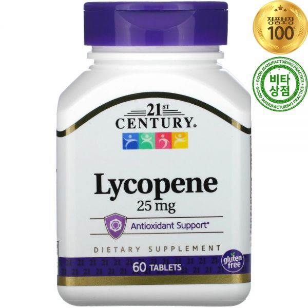 21세기센트리 <b>라이코펜</b> 25mg 60정, 1개