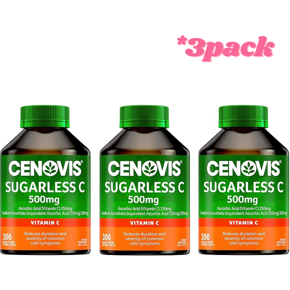 세노비스 비타민C 무설탕 <b>츄어블 500mg</b> 300정, 1개