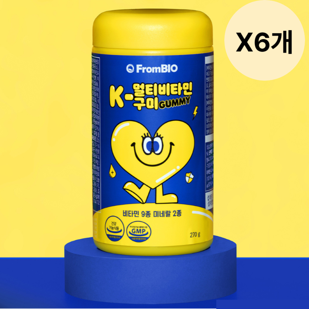 프롬바이오 K-멀티비타민 구미 젤리 90구미, 1개