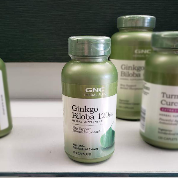 GNC 징코 빌로바 120mg 100정, 1개