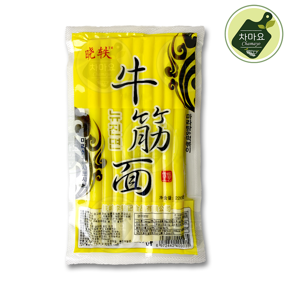 차마요 뉴진면 분모자 마라탕 220g, 1개