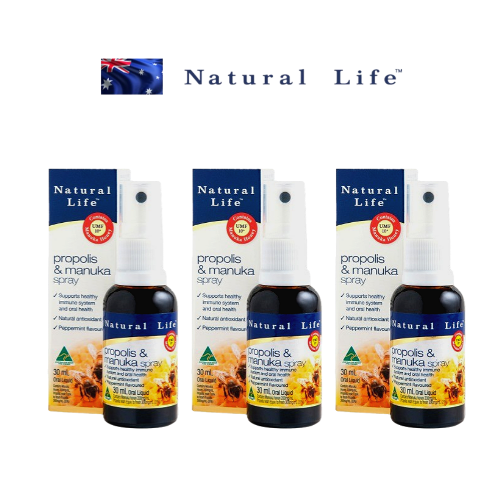 네츄럴라이프 프로폴리스 & 마누카 허니 스프레이 30ml, 1개