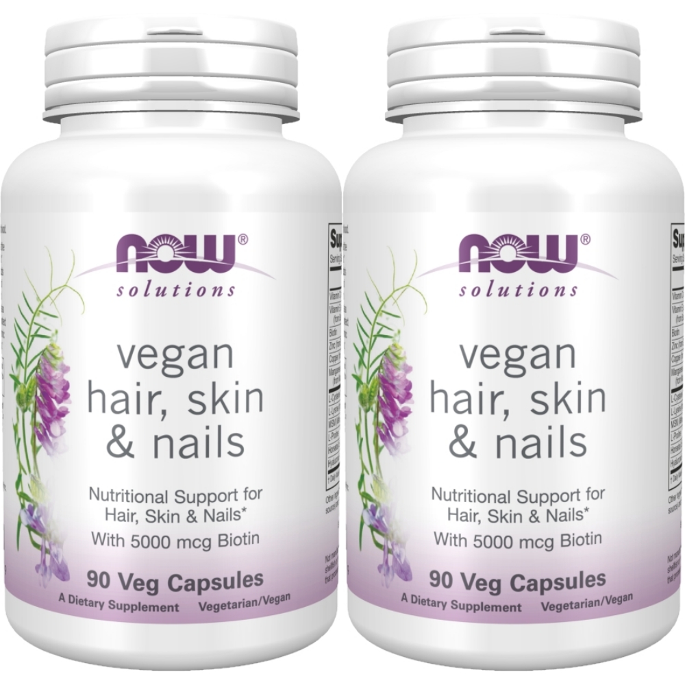 나우푸드 비건 <b>헤어 스킨 네일</b> 베지캡슐 90캡슐, 1개