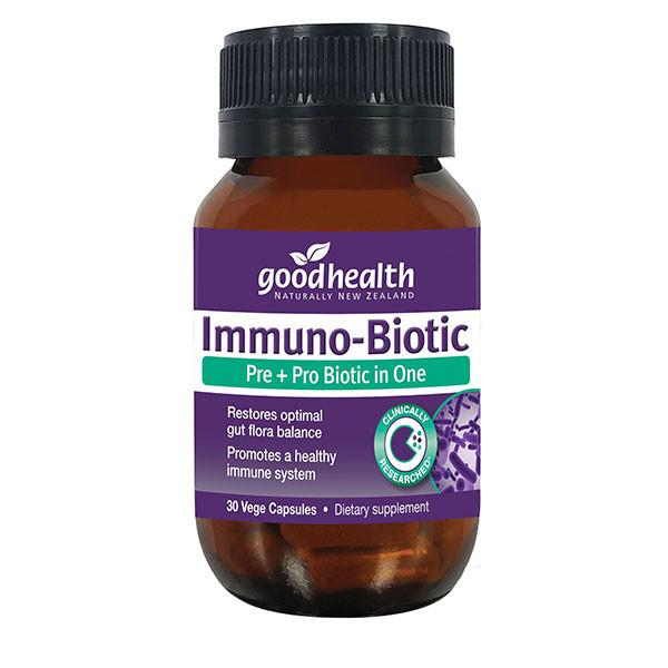 굿헬스 이뮤노 <b>바이오틱</b> <b>프리바이오틱</b>+프로<b>바이오틱</b> 30캡슐, 1개
