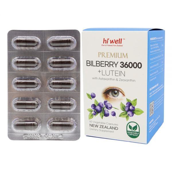 하이웰 빌베리 36000 루테인 60캡슐, 1개