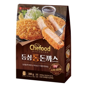 롯데푸드 롯데 쉐푸드 등심통돈까스 300g, 2개
