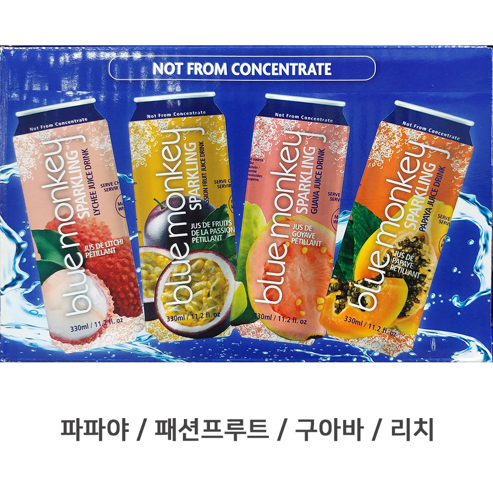코스트코 블루몽키 스파클링 주스 무설탕