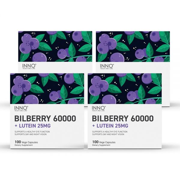 이노헬스 빌베리 루테인 25mg 100캡슐, 1개