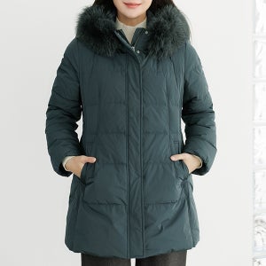 [THE BLACK] 피니쉬폭스퍼덕다운패딩 OUE6045[그린,블랙,66,77,88,99]