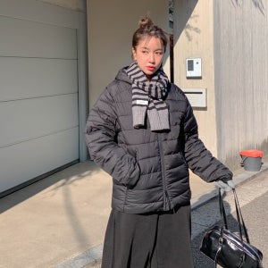 [남녀공용]모번 투웨이 퀄팅 후드 경량 패딩