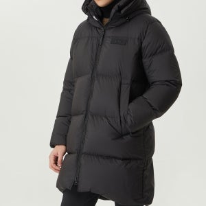 [PXG 공식 아울렛] 남성 겨울 후드 롱 다운 자켓 (블랙)