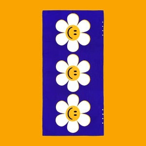 비치타월 - Smile We Love, 비치타올 물놀이 습식 수건 수영장 워터파크