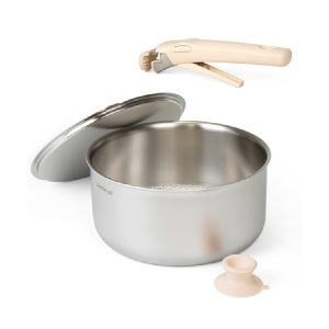 키친아트 프리미오316C 통5중 무연마 탈착식냄비 24cm 전골