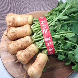 자연 그대로의 신선함을 담은 알타리무 4kg내외(2단)