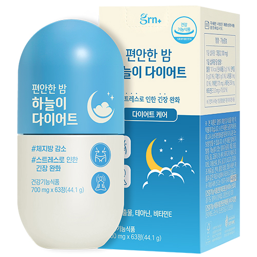 <b>GRN</b> 안티<b>스트레스</b> 다이어트 하늘이  63정  1개