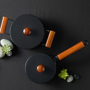 바이마르 블랙빈 인덕션 냄비 2종세트 (16편수+18양수)