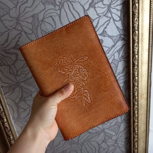 엘리야마 베지터블 천연소가죽 통가죽 북커버, 루미에르