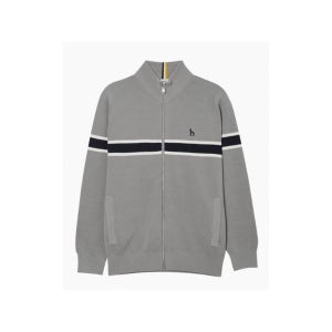 [헤지스] LF 그레이 컬러블럭 면혼방 집업 HZSW4A102 G2