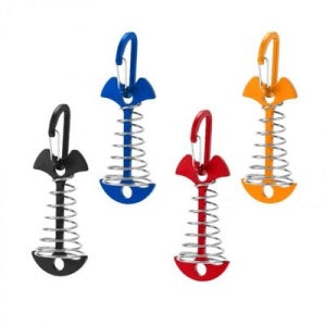 캠핑 물고기 데크팩 4P 카라비너포함