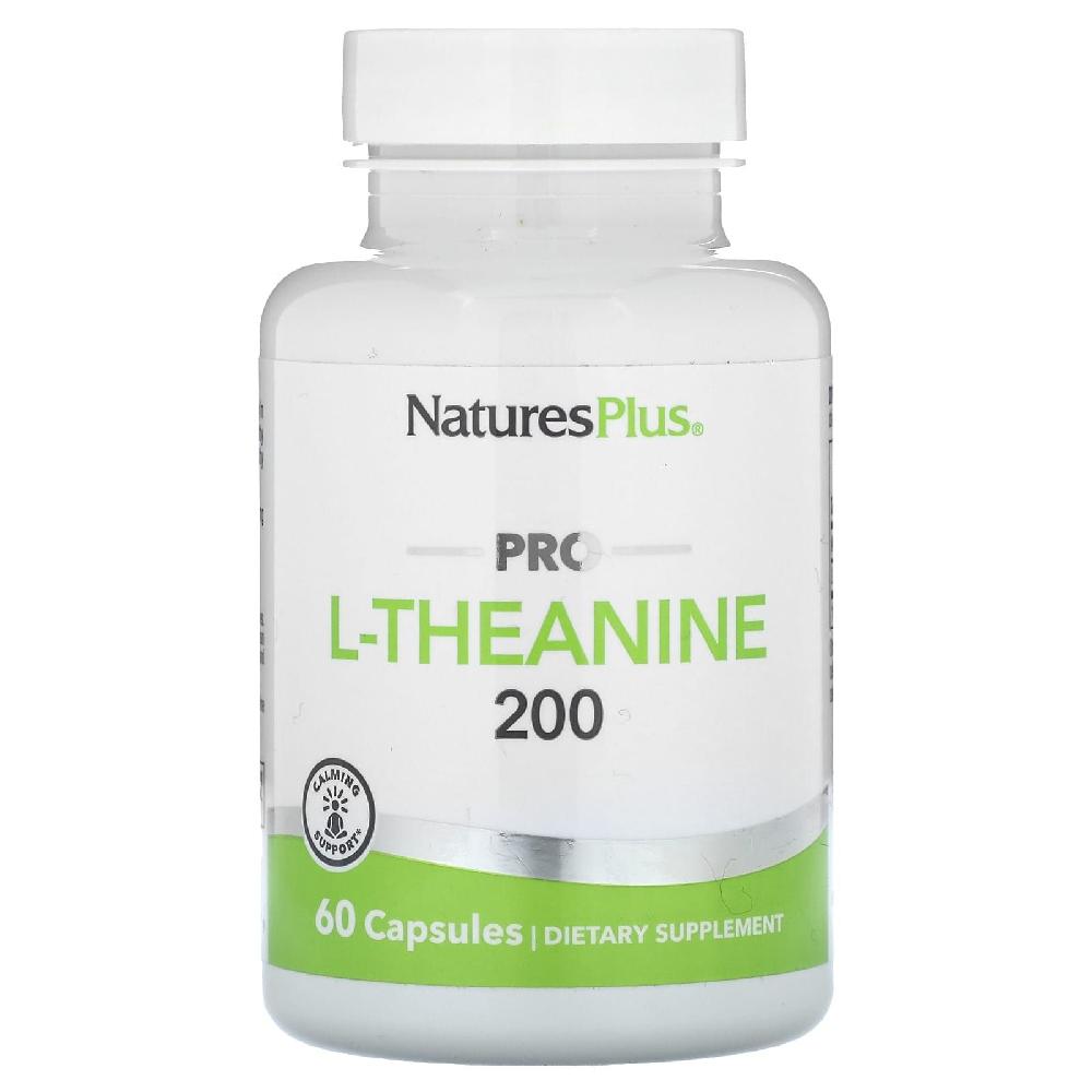 <b>네이처스플러스</b> Pro L-테아닌 200 200mg 캡슐 60정(2개월분) 긴장완화 <b>스트레스</b>