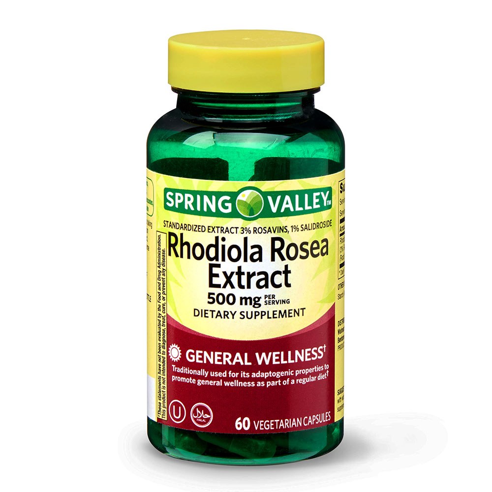 <b>스프링 밸리</b> 홍경천 추출물 60식물캡슐