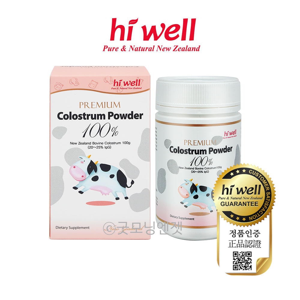 하이웰 <b>프리미엄 초유 파우더 100</b>% 100g 1개