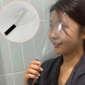 [하프클럽]미용실 스프레이 얼굴가리개 페이스커버 가리개