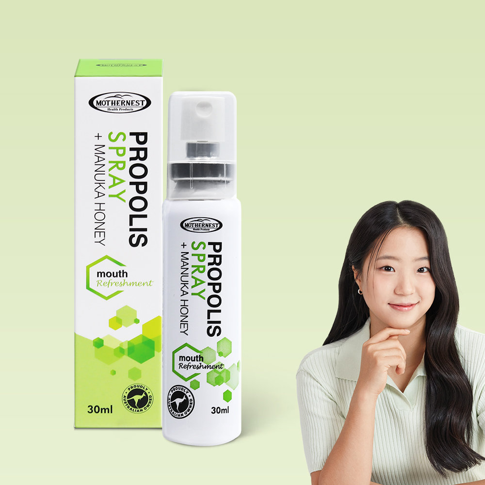 마더네스트 <b>프로폴리스 스프레이</b> 위드 마누카허니 30ml, 1개