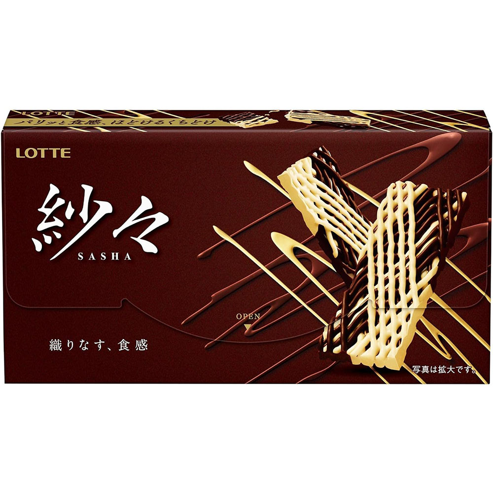 롯데 샤샤 초콜릿 오리지널 69g, 1개