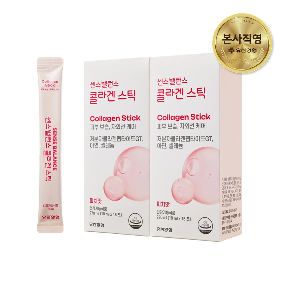 유한양행 센스밸런스 콜라겐 스틱 어린 피쉬 액상 콜라겐 30포, 1개