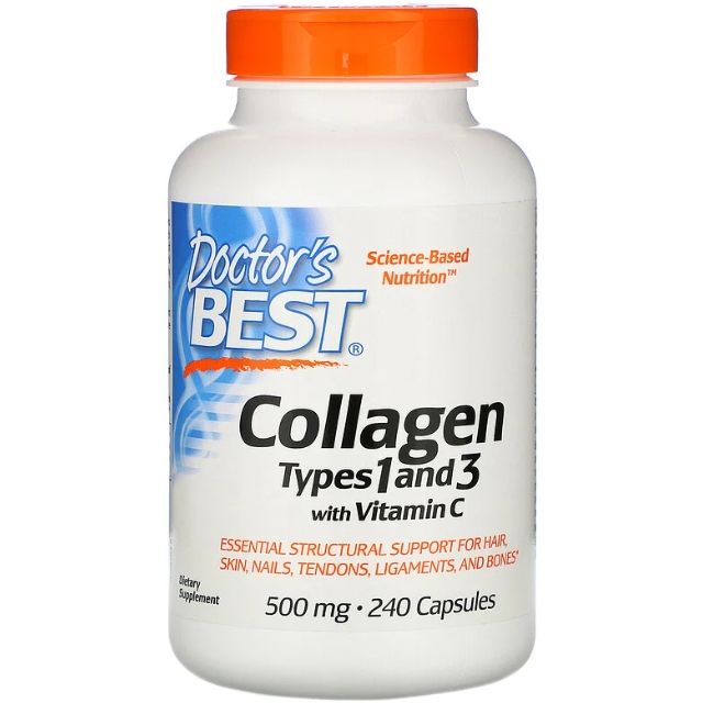 닥터스베스트 콜라겐 타입 1&amp;3 1000mg 타블렛 240정, 1개