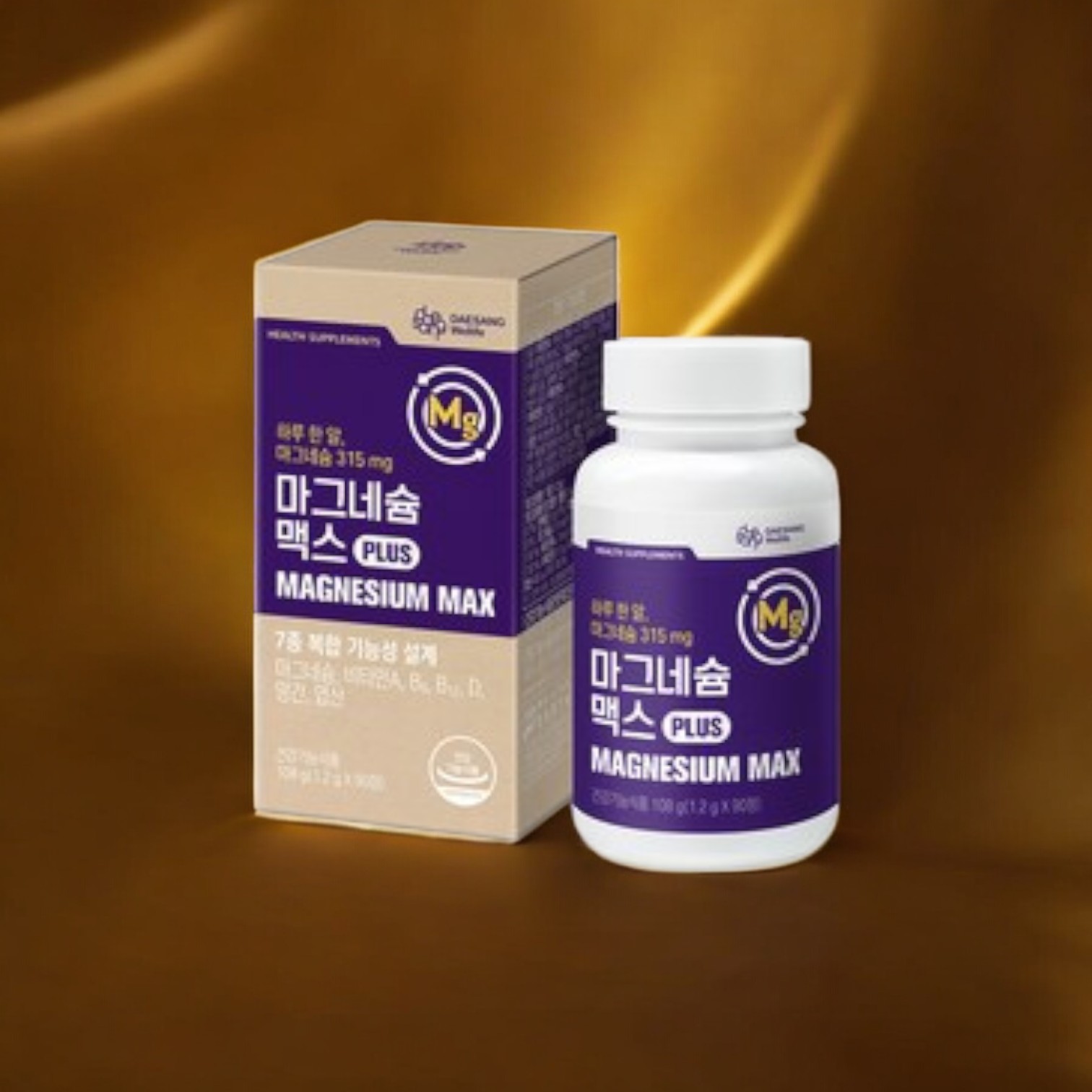 대상웰라이프 마그네슘 맥스 90정, 1개