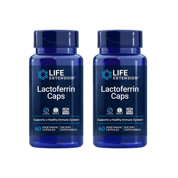 라이프익스텐션 <b>락토페린</b> 300mg 베지캡슐 60정, 1개