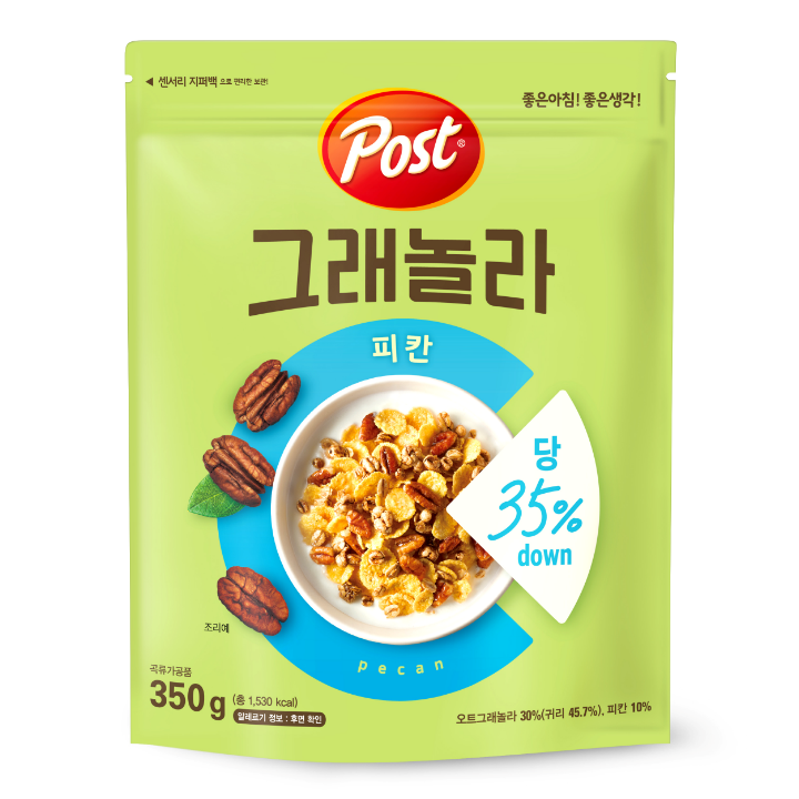 포스트 피칸 그래놀라 당 35% 다운